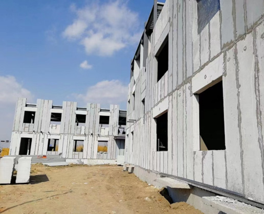 青岛火车北站综管办翻修办公及住宿用房项目ALC蒸压加气混凝土板制作、运输、安装