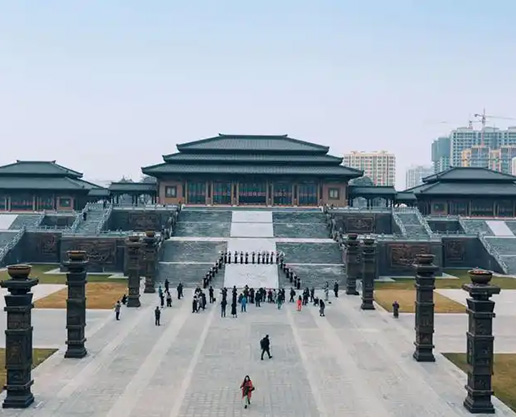 山东省临沂市郯国古城地下车库加固