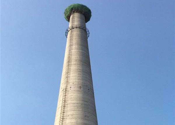 山西省吕梁市烟筒纠偏