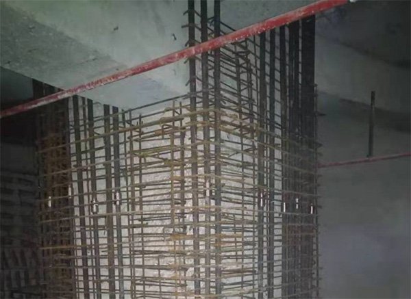 青岛加固公司对地下室截面加固处理工程