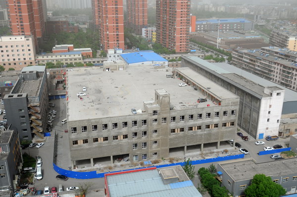 四层厂房钢筋混凝土结构加固